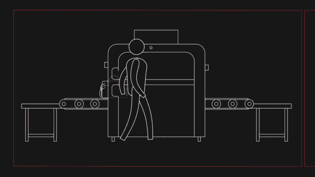 物過安檢機(jī) 物過安檢機(jī)